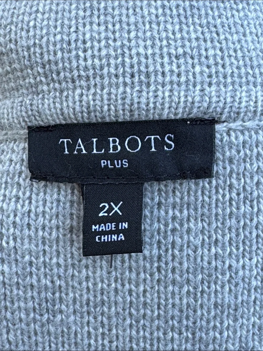 Talbots OPEN SWEATER BLAZER, size 2X - Picture 6 of 7